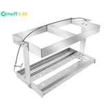 Aluminum Trailer-mount Race Fuel Jug Holder For Two 5 Gallon Containers New. Price: $65.88.