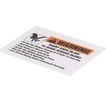 Globe M91022 Warning Label C/g Series Sharp Knife Blade Hazard Durable Synthetic New. Price: $35.03.