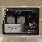 2022 Absolute Tools Of The Trade Swatch Auto #TT2S-LG Luis Gil Yankees! Ungraded. Price: $19.99.