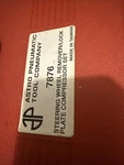Astro Pneumatic 7876 Steering Wheel Remover And Lock Plate Compressor Set New. Price: $59.99.