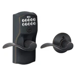 Schlage Residential FE575 CAM716ACC Electronic Lock,lever,antique Bronze 457G06 New. Price: $264.63.