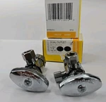 Qty Brasscraft CR1900LX Multi-turn Angle Valve Dual Outlet 1/2"X3/8"X1/4 New. Price: $29.99.