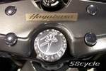 1999-2007 Hayabusa Yoke Center Triple Tree Cap Fork Stem Cover Plug Polished Rev New. Price: $39.95.