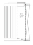 Wix W01AG412 Cartridge Hydraulic Metal Canister Filter, Pack Of New. Price: $59.99.