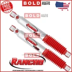Rancho RS9000XL Rear Shock Absorbers Kit Set For Silverado Sierra Ram Leaf 0" New. Price: $263.95.