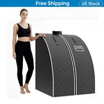 Infrared Steam Sauna Tent 2 Person, 1000W Fast Heating, 5-LAYER Fabric, Foldable New. Price: $69.36.