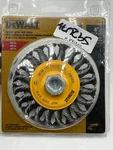 Dewalt DW4930 Carbon Cable Twist Wheel Max 20000 R.p.m. New. Price: $17.99.