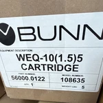 Bunn WEQ-10(1.5)5 Cartridge Model Part 56000.0122 Replacement New. Price: $50.00.
