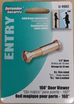 Defender Security 160 Door Viewer U-9983 1/2 Bore New. Price: $8.95.