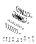 Genuine Mopar Retainer Pin 68463254AA New. Price: $12.80.