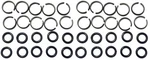 20 Sets Of 3/8" Wrench Socket Retainer Rings With O-ring,impact Black New. Price: $13.35.