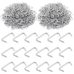 Swpeet 1000PCS 3/4" Galvanized Hog Rings Assortment Kit, Stainless Steel New. Price: $22.55.