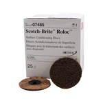 M 7485 3" Scotch Brite Roloc Brown Coarse Surface Conditioning Disc New. Price: $159.50.