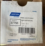 Norton Speed-lok Tr Discs 2" 36-Y: 662611 37756 Max Rmp 30,000 25CT. New. Price: $37.99.