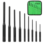 Swanlake 9-PIECES Roll Pin Set, Punch, Black New. Price: $23.99.