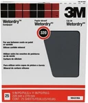 3M 99421NA 320 Grit 9" X 11" Wet Or Dry Carbide Sandpaper 25 Count Pro Pak New. Price: $73.89.