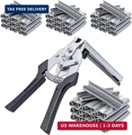 Minyulua Type Hog Nail Ring Pliers Kit With 2400PCS Clips, Hand Tools Clamp New. Price: $32.36.