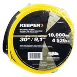 Keeper 02942 30FT X 4IN 10,000 Lbs. Vehicle Recovery Strap W/protective Loops New. Price: $14.24.