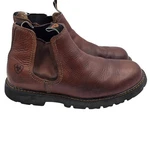 Ariat Boots Mens Size 9.5 Brown Leather Chelsea Workwear Ankle 10002541 Minimal Pre-owned. Price: $44.99.