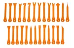 Lisle Tools 68740 Trim Removal Master Set 27 Piece Neon Orange New. Price: $33.99.