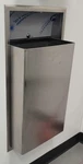 Bobrick B-3644 Stainless Steel Recessed Rectangular Waste Recept New. Price: $136.00.