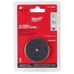 Milwaukee 49-94-2000 In. Metal Cut Off Wheel (5-PACK) New. Price: $29.99.