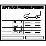 New Genuine Mercedes-benz Tire Press Label 2045846607 Oem. Price: $24.20.