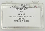Auto Security Products A30115 Asp Lexus TOY48 Short Keying Kit. Free Ship! New. Price: $57.99.