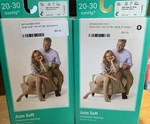 Juzo Soft Cotton Men Closed Toe 20-30MMHG Compression Sock, Navy 2, Black New. Price: $79.99.