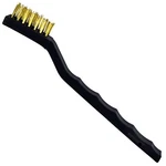 Shark Industries 14005 Compact Brass Scratch Brush-wooden Handle 7 1/4" New. Price: $8.56.