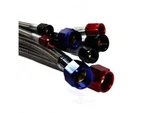 Nitrous Outlet 00-20780 18" -6AN Stainless Braided Hose (black Fittings) New. Price: $31.35.