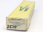Curv-o-mark 0721-0011 1220 Folding Radius Marker Used. Price: $64.88.