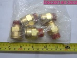 5 Pk; Winzer 672.21.128 Air Brake Push-on Male Connector 3/4" X 1/2" New. Price: $41.94.