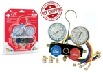 Fjc, Inc. 6697M - Dual Manifold With Manual Service Couplers New Free Shipping!. Price: $110.50.