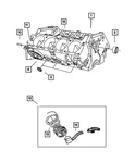 Genuine Mopar Engine Block Heater Cord 56045794AB New. Price: $39.15.