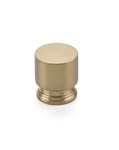 Emtek Transitional Heritage 1" Cylindrical Cabinet Knob Satin Brass 86469US4 Open. Price: $8.14.
