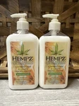 2-PACK Hempz Citrine Crystal & Quartz Body Moisturizer 17 Oz New. Price: $34.95.