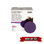 3M 33391 Cubitron Ii Roloc Fibre Disc, Tr, 3.000" X 60+ Grit 15PK New. Price: $41.95.