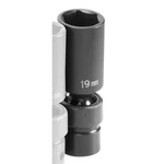 Grey Pneumatic 1019UMD Soc 19MM 3/8D Imp Univ 6PT Dp Blk New. Price: $34.20.
