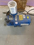 Sas Safety 9805-00 Oil-less Air Pump, 1/3 Hp Used. Price: $250.00.