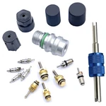 Valve Core Kit R12 R134A Cap And Teflon Seal Refrigeration New. Price: $16.99.