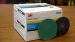3M 01406 Green Corps Roloc Inch, 50YF Grit 25 Discs Per Box New. Price: $109.95.