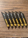 Dewalt 6"L X 14/18 Tpi Bi-metal Reciprocating Saw Blade, 6-PK DWA4186 New. Price: $18.00.