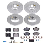 Powerstop Disc Brake Kit - Front And Rear Fits Mercedes Benz Maybach S550 2017 New. Price: $1050.85.