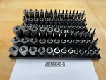 Snap-on Tools 84PC 3/8" Drive 6PT Chrome Fdx Shallow Semi Deep Master Set New. Price: $2599.95.