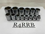 Snap-on Tools Usa New 14PC 3/8" Drive Sae Shallow 6PT Fdx Socket Set 214YFSY. Price: $369.95.