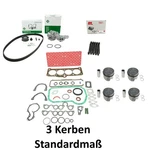 Engine Gasket Set Notch + Piston Std For Vw 1.7D Ky 033198012A 068198012L 891.3 Neu. Price: $463.04.