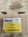 Weiler 12206 4 Single Row Knot Wire Cup Brush, .023 Steel Fill, 5/8-11 Unc Nut, Open. Price: $25.00.