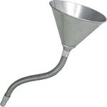 LX-1704 Silver Galvanized Funnel With 12" Flexible Pipe Screen. Built New. Price: $23.24.
