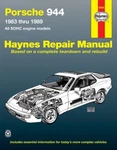 Printed Book 1983-1989 Porsche 944 Haynes Service Repair Rebuild Manual 6576 New. Price: $34.95.